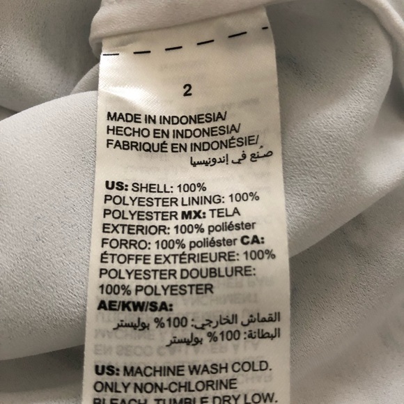 WHBM Pattern Blouse - Picture 7 of 7